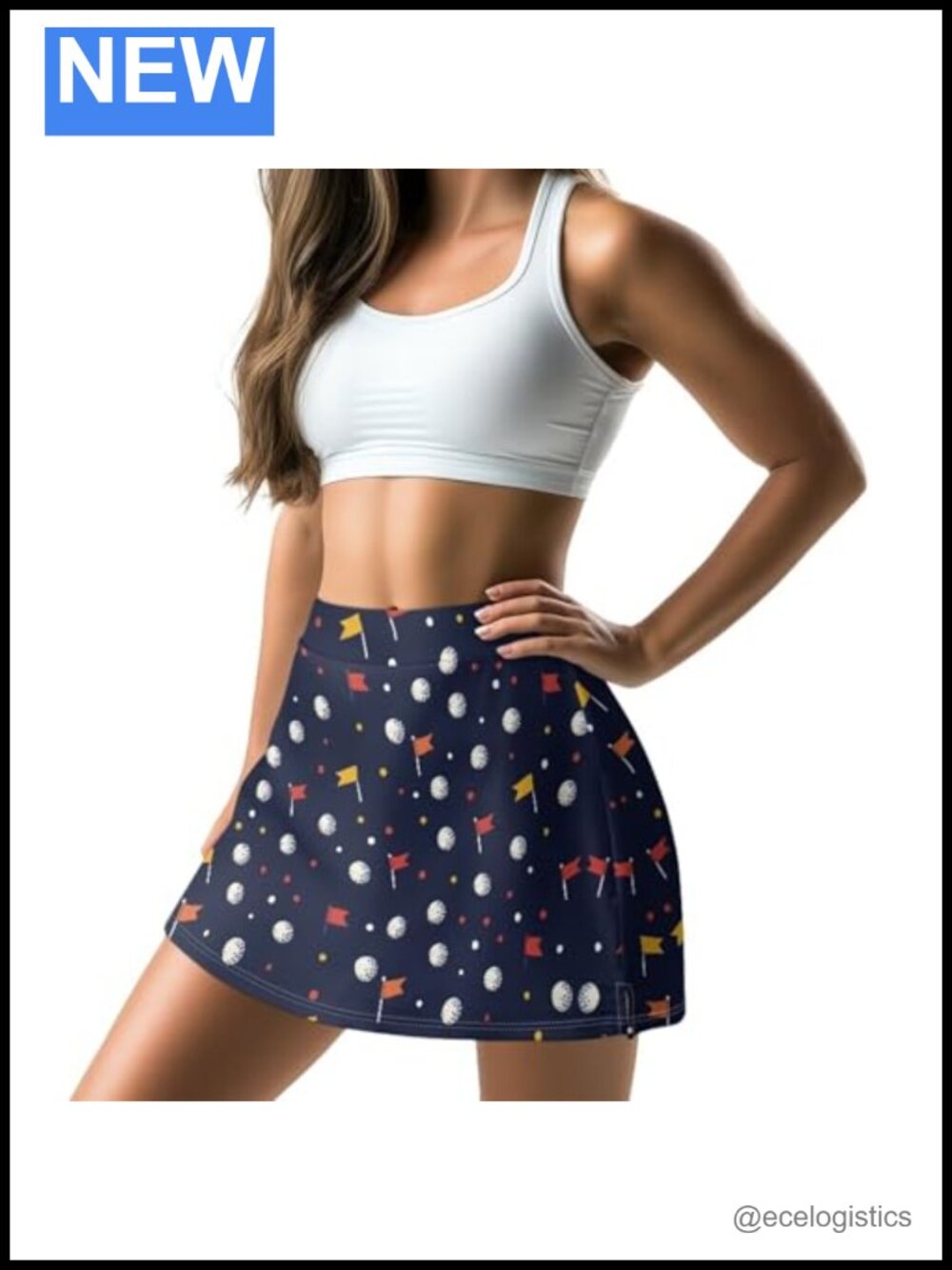 Women's High Waisted Athletic Skort Tennis Golf Pleated Built-in Shorts Pockets